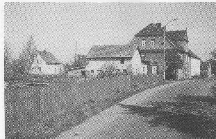 Meier Schmied - links das Gröger Heinrich (Kape) Haus 