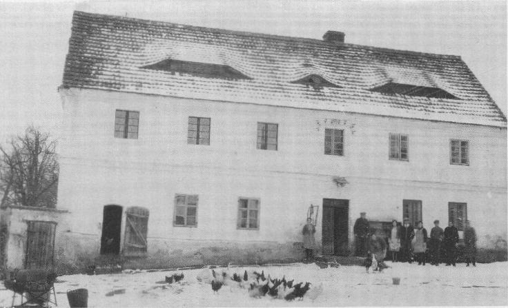 Das Wohnhaus Wuttke im Januar 1931